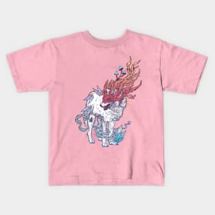 Spirit Wolf Kids T-Shirt